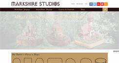 Desktop Screenshot of markshirestudios.com