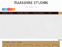 Tablet Screenshot of markshirestudios.com
